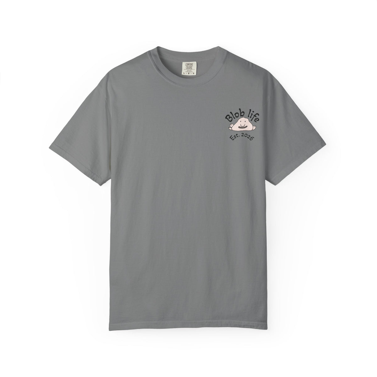 T-Shirt - "Blob Life" Cute Blob Character Graphic Tee