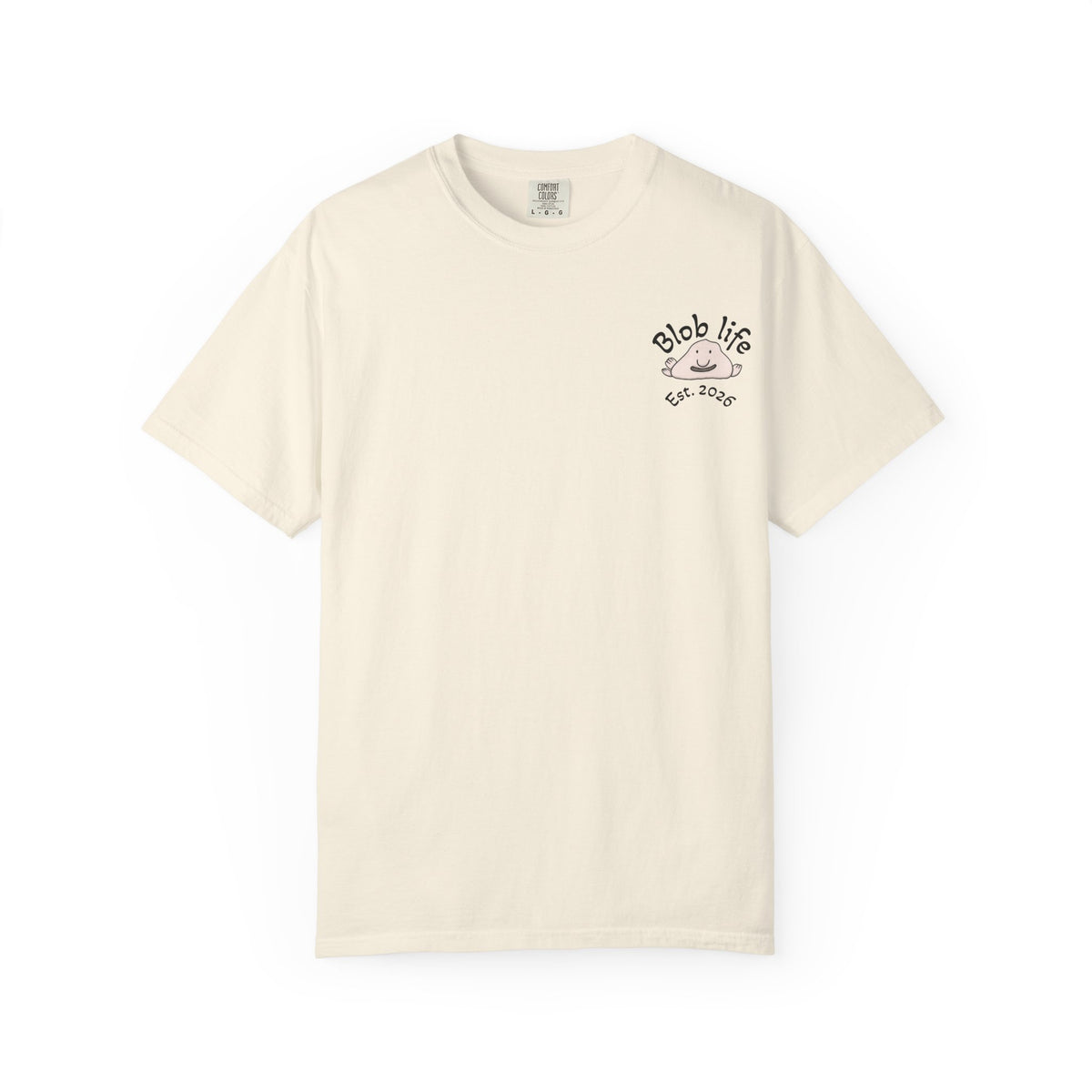 T-Shirt - "Blob Life" Cute Blob Character Graphic Tee