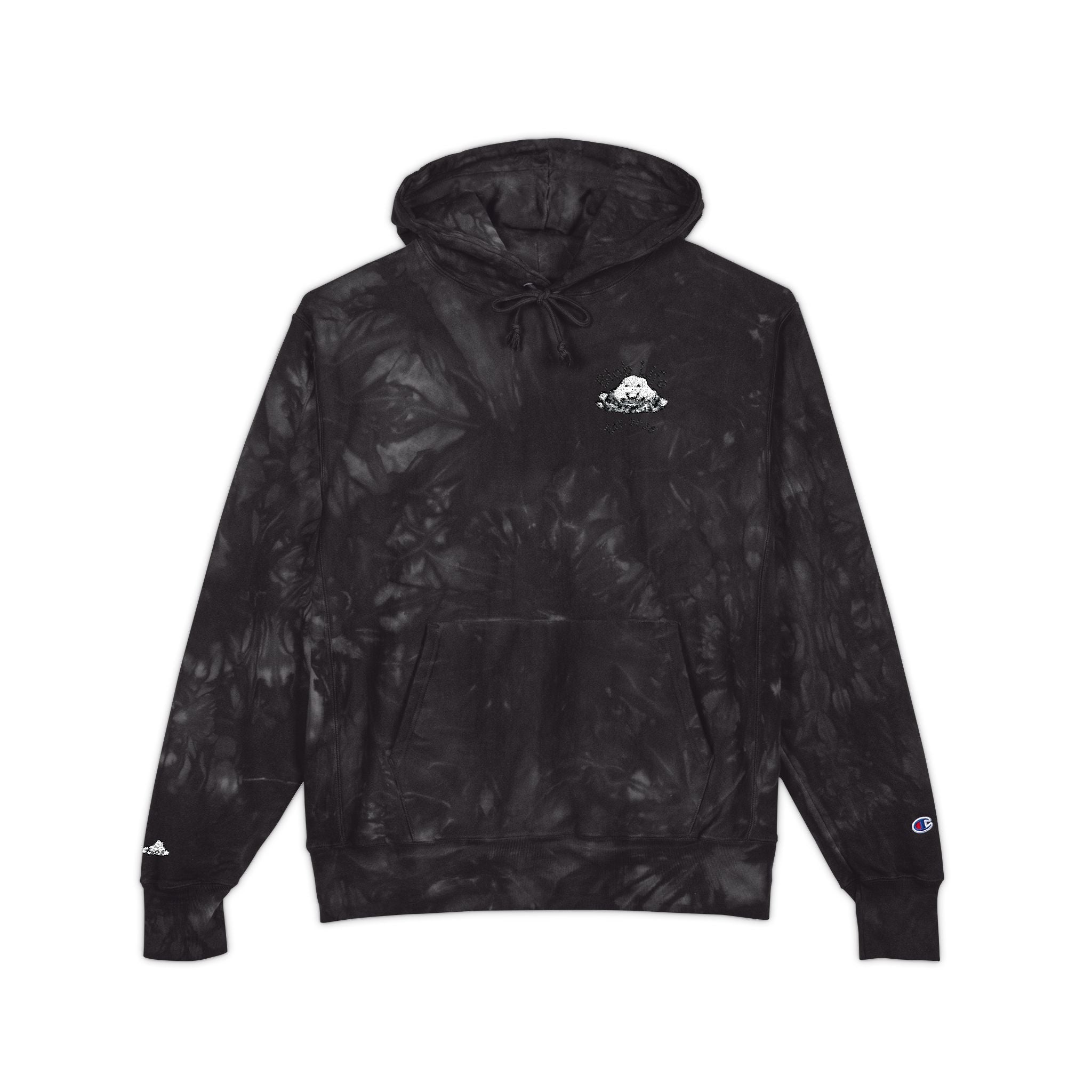 Unisex Champion Tie-Dye Hoodie (Embroidery)
